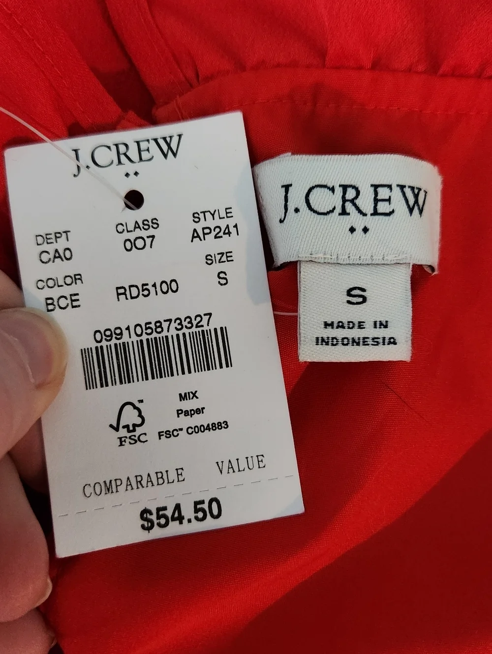 J. Crew sleeveless shell